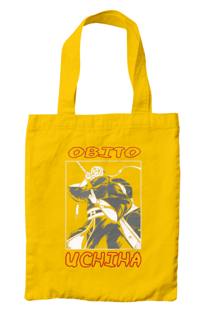 Bag with prints Naruto. Anime, character, manga, naruto, ninja, obito uchiha, tv series. 2070702