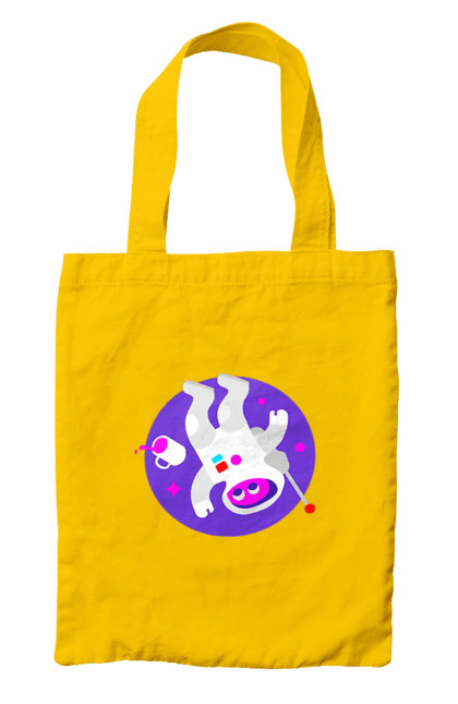 Сумка з принтом "Космічний програміст". Angular, c, css, html, it, javascript, jquery, php, python, react, svelt, vue, айтишник, айті, гумор, код, кодувати, прогер, програміст, програмісти, ти ж, ти ж програміст, тиж програміст. 2070702