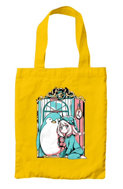 Bag with prints Spy x Family Anya. Anime, anya, loid, manga, spy x family, yor. 2070702