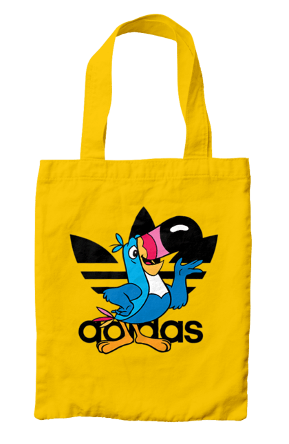 Сумка з принтом "Adidas Тукан Сем". Adidas, froot loops, toucan sam, адідас, маскот, тукан сем. 2070702