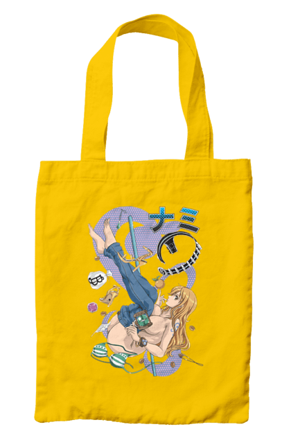 Bag with prints One Piece Nami. Anime, cat burglar, manga, nami, one piece, straw hat pirates. 2070702