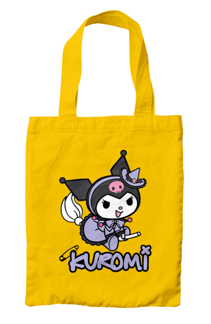 Bag with prints Hello Kitty Kuromi. Anime, character, hello kitty, kuromi, my melody, sanrio. 2070702