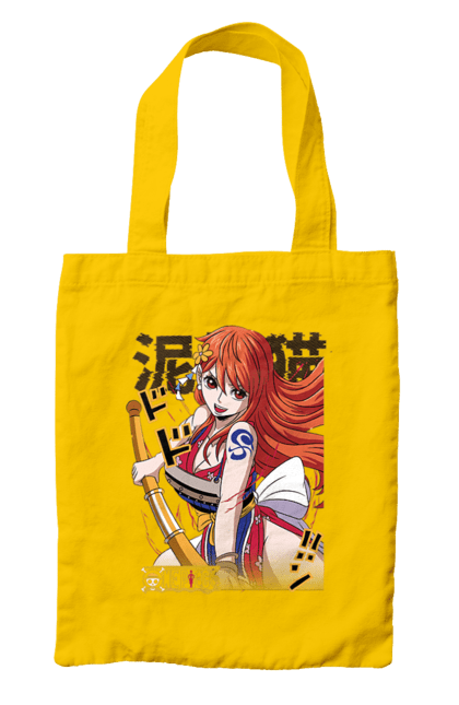 Bag with prints One Piece Nami. Anime, cat burglar, manga, nami, one piece, straw hat pirates. 2070702