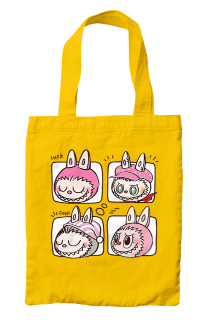 Сумка з принтом "Labubu". Labubu, weird cute, іграшки, лабубу. 2070702