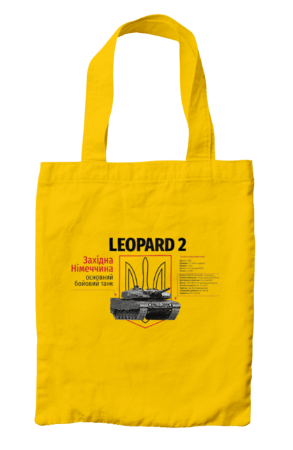 Сумка з принтом "Leopard 2". Leopard 2, залужний, зброя, танк. 2070702