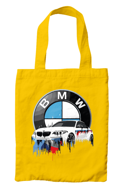 Bag with prints BMW. Auto, bmw, bmw fan, fan club. 2070702