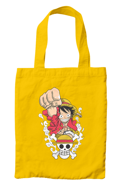 Bag with prints One Piece Luffy. Anime, luffy, manga, monkey de luffy, one piece, pirates. 2070702