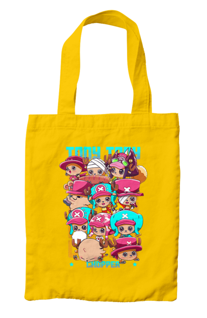 Bag with prints One Piece Tony Tony Chopper. Adventures, anime, fantasy, light novel, manga, one piece, tony tony chopper, tv series. 2070702