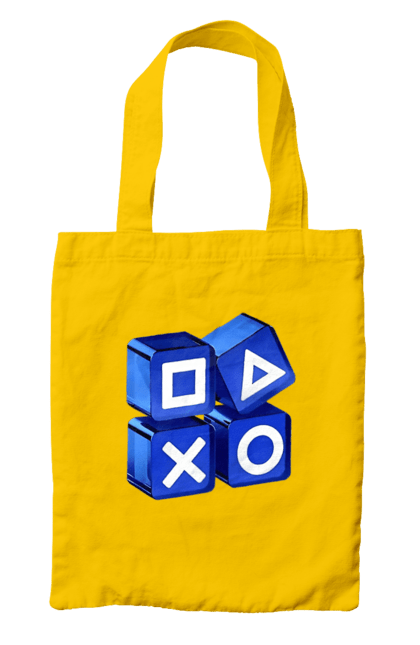 Bag with prints Gamepad. Game, gamepad, joystick, playstation, sony. 2070702