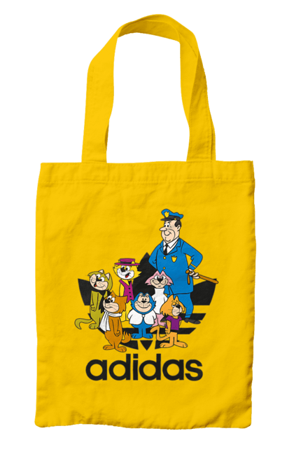 Bag with prints Adidas Top Cat. Adidas, adidas, animated series, cartoon, cat, cats, top cat. 2070702