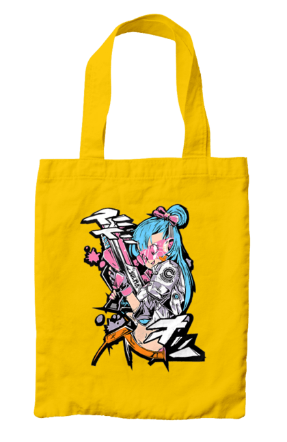 Bag with prints Dragon Ball Bulma. Anime, bulma, dragon ball, goku, manga, tv series, vegeta. 2070702