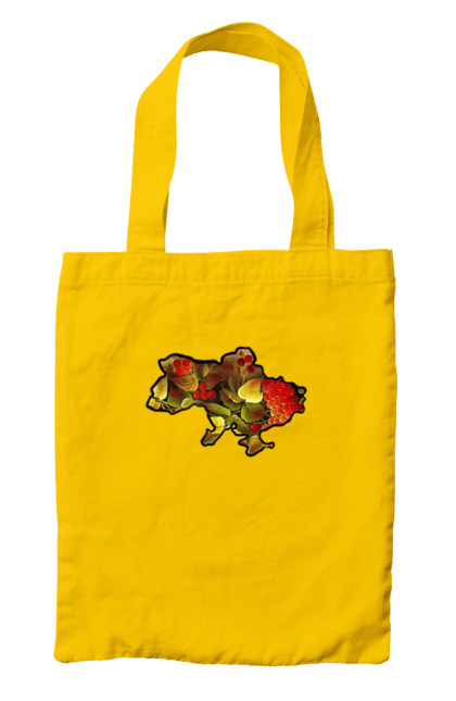 Сумка з принтом "Справжня Україна". Барви, квіти, кольору, краса, листя, настрій, україна. 2070702