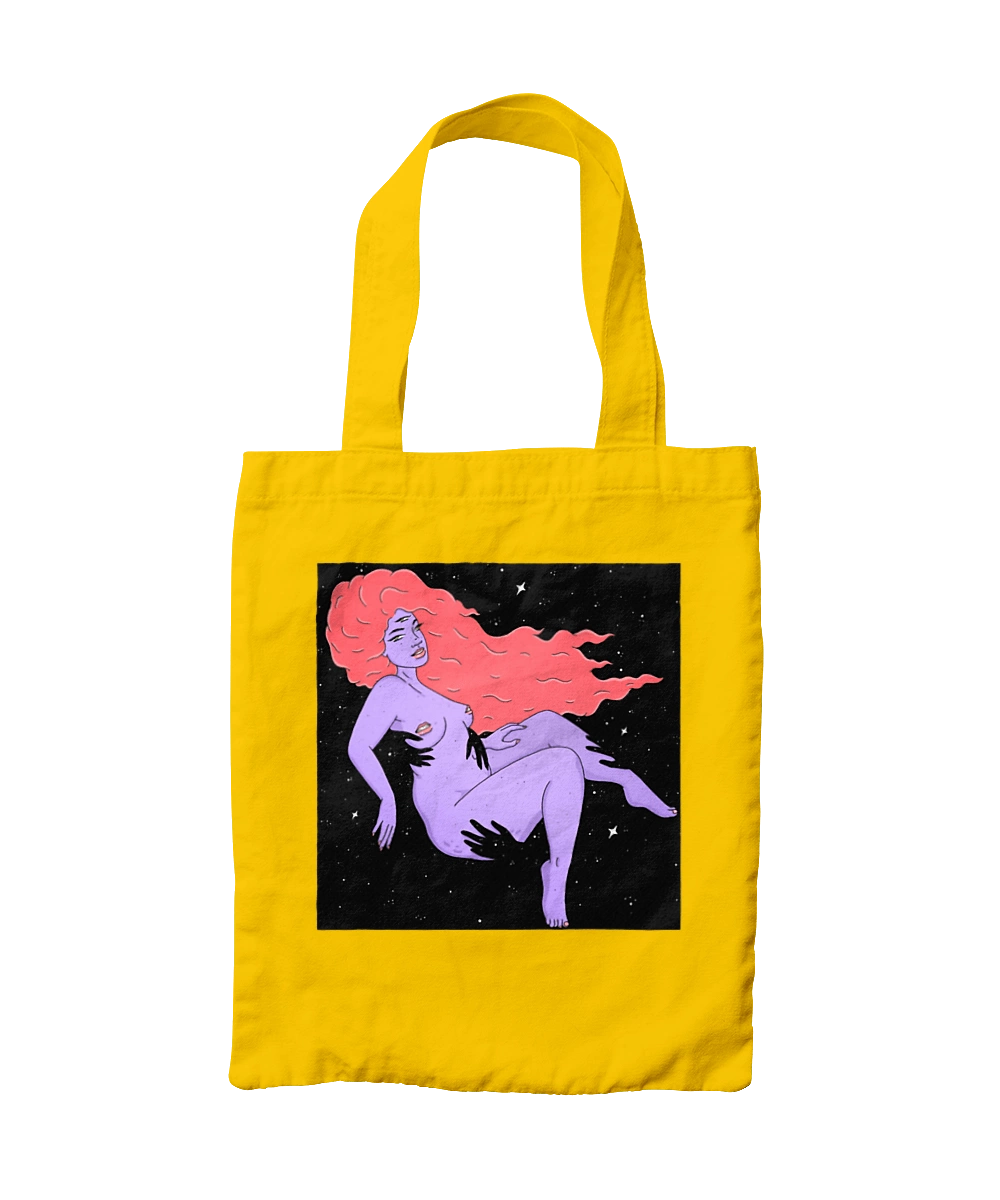 Purple Girl In Black Dire