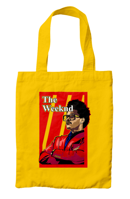 Bag with prints The Weeknd. Actor, producer, singer, tesfaye, weeknd. 2070702