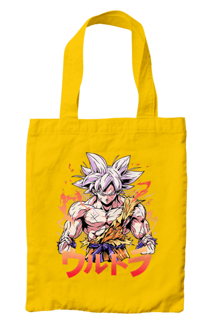 Сумка з принтом "Перли дракона Сон Гоку". Dragon ball, manga, son goku, аніме, гоку, манга, перли дракона, сон гоку. 2070702