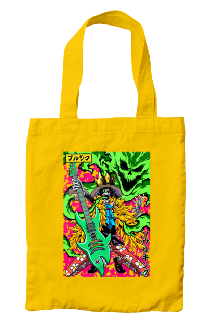 Bag with prints One Piece Brook. Anime, brook, manga, one piece, soul king, straw hat pirates. 2070702