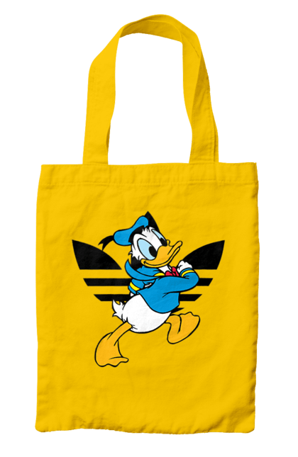 Сумка з принтом "Adidas Дональд Дак". Adidas, daisy duck, donald duck, адідас, дейзі дак, дональд дак, мультсеріал, мультфільм. 2070702