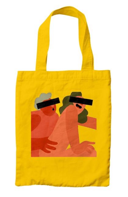 Сумка з принтом "Кохання та прихована камера". Prikol, smex, гумор, дружба, жуйка, любов, мир, нас не впізнають, прихована камера, секс. 2070702