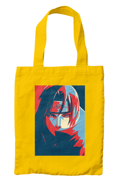 Bag with prints Naruto Itachi. Anime, character, itachi, itachi uchiha, manga, naruto, ninja, tv series, uchiha. 2070702