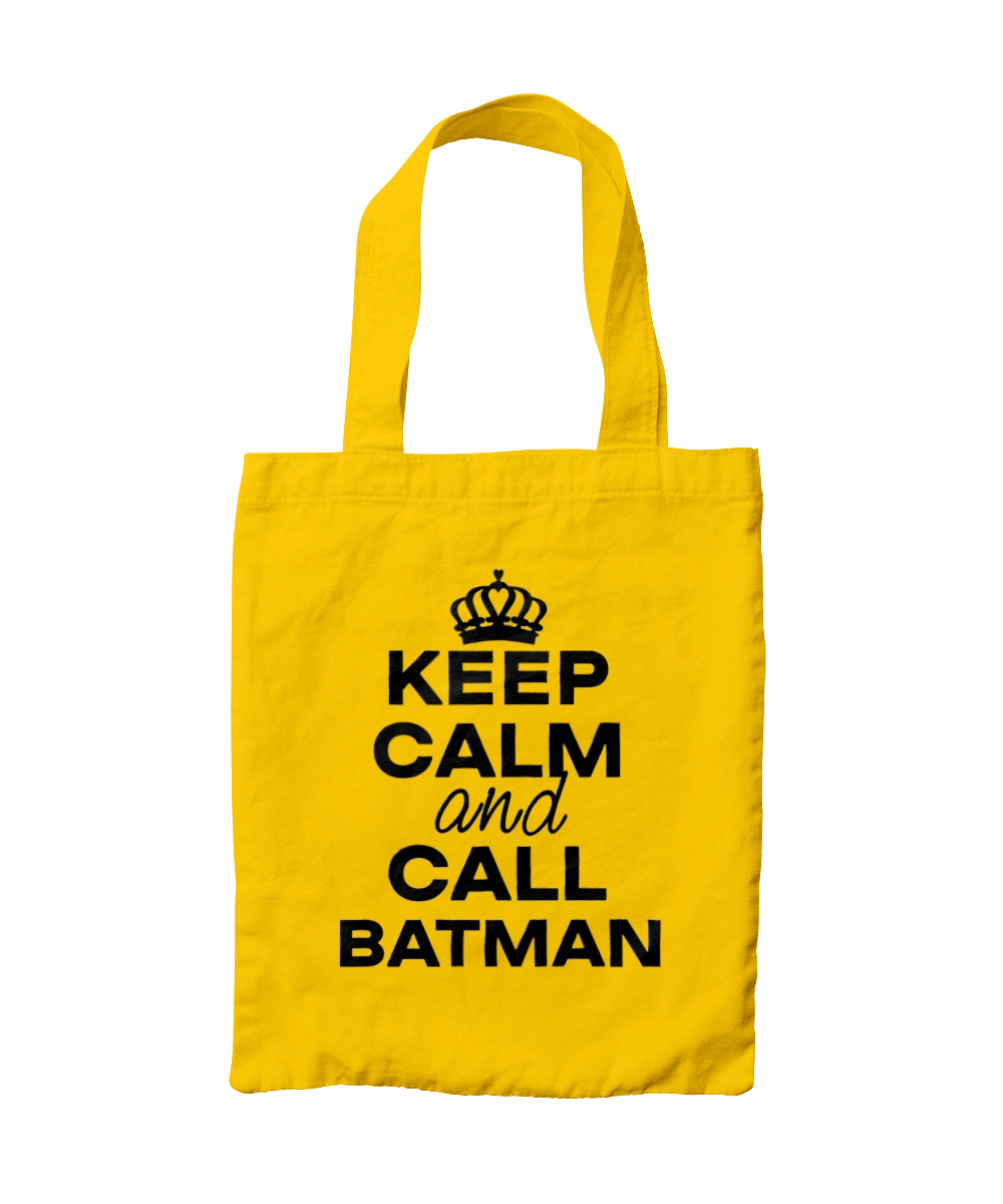 Keep Calm and Call Batman черная