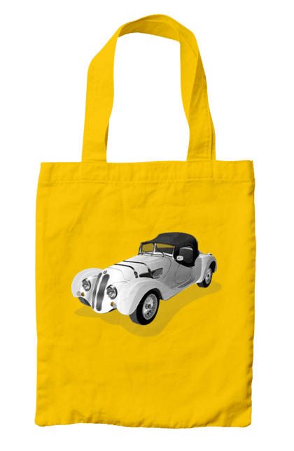 Bag with prints Car. Auto, car, classic, old, old machine. 2070702