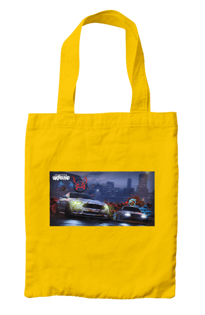 Bag with prints Need for Speed Unbound. Heat, need, need for speed, nfs, speed, unbound. 2070702