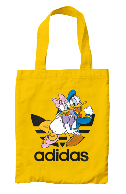 Сумка з принтом "Adidas Дональд Дак". Adidas, daisy duck, donald duck, адідас, дейзі дак, дональд дак, мультсеріал, мультфільм. 2070702