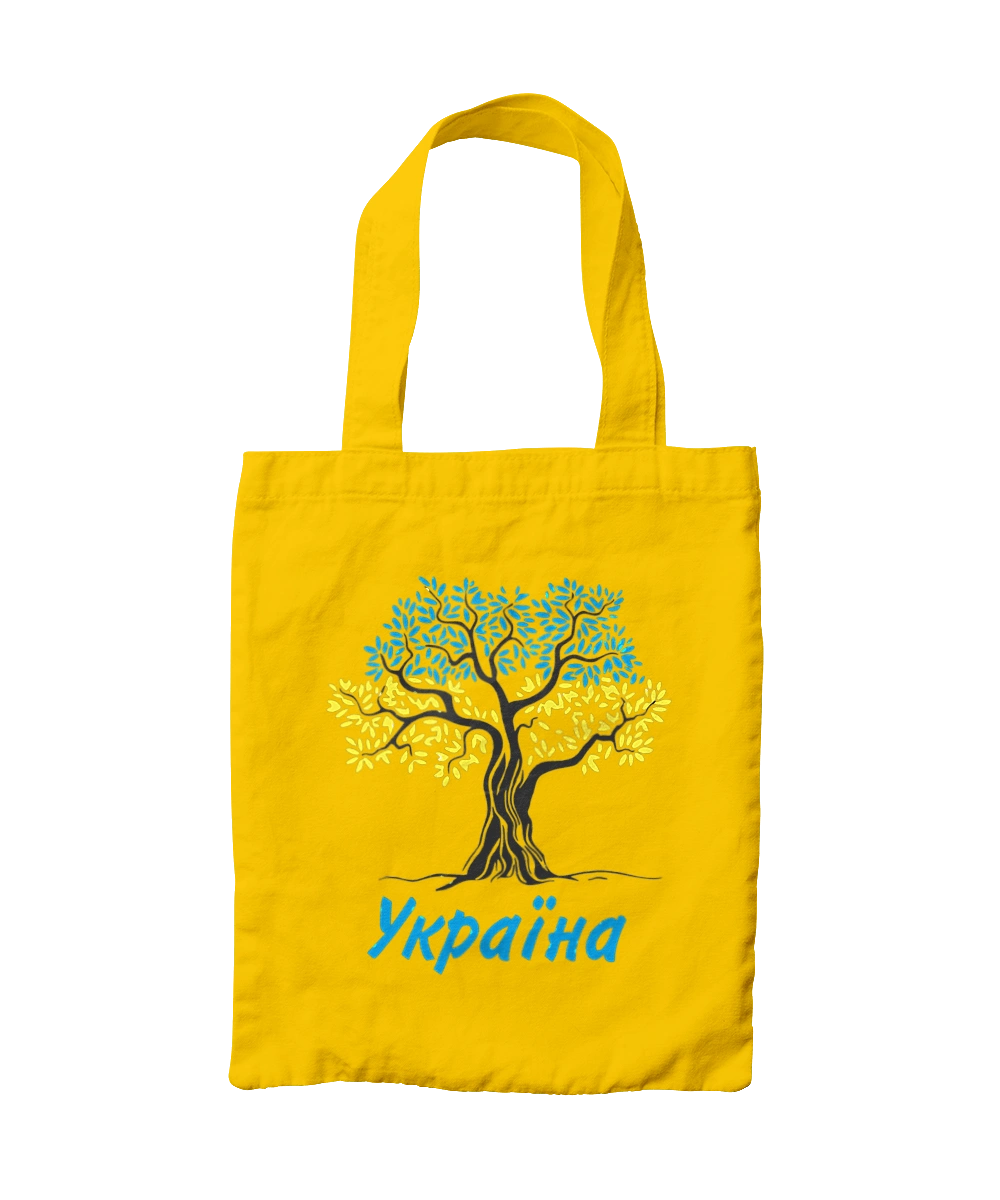 Синьо жовте дерево Україна