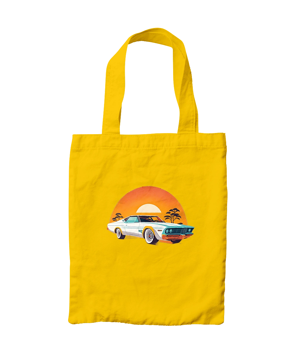 Красивая машина на закате