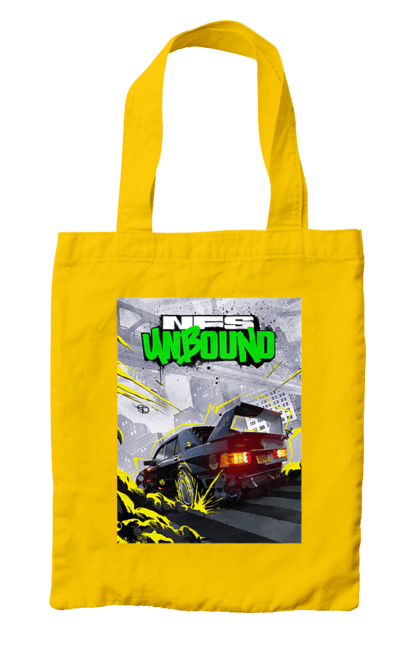 Bag with prints Need for Speed Unbound. Heat, need, need for speed, nfs, speed, unbound. 2070702