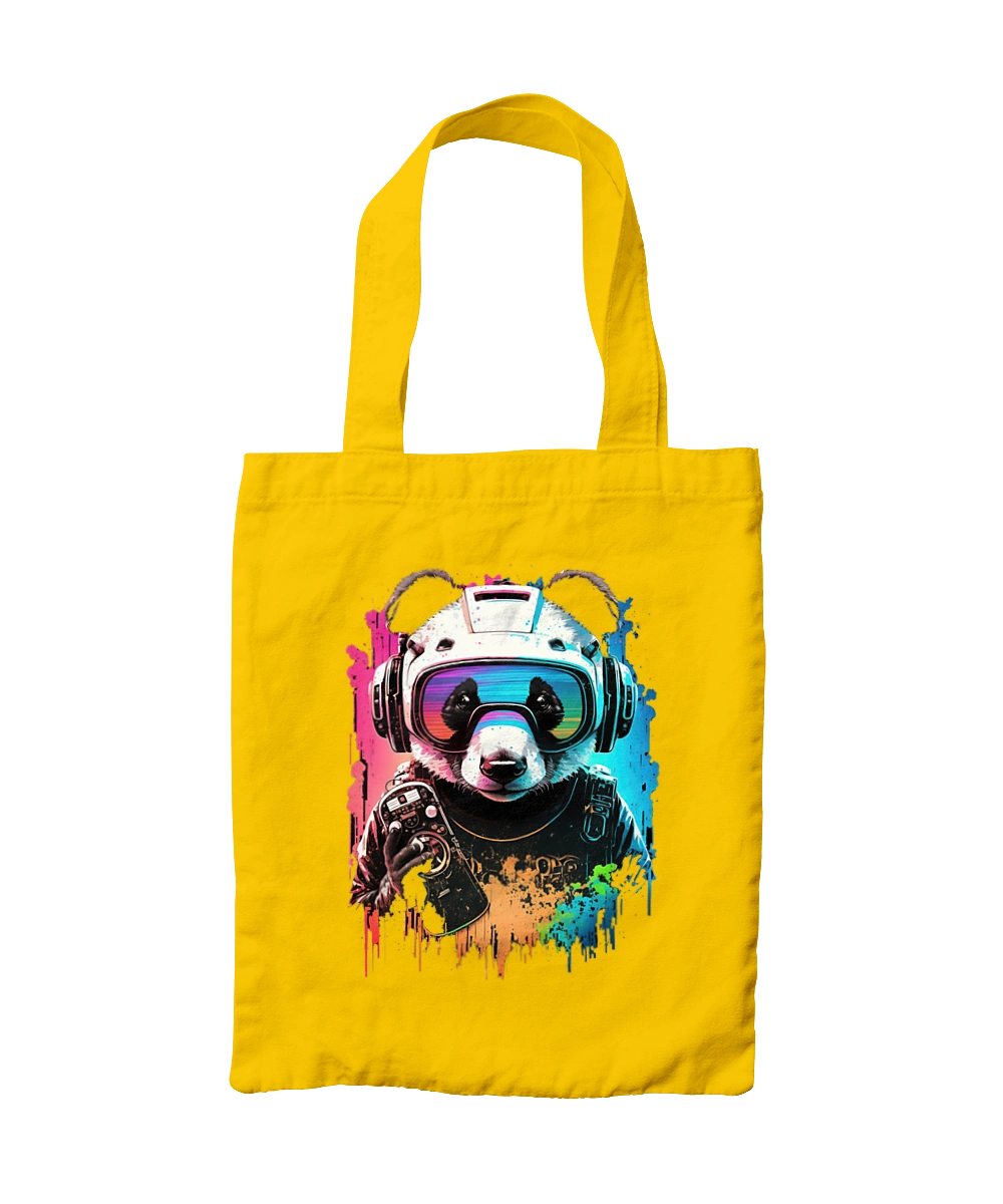 Панда в VR шолом