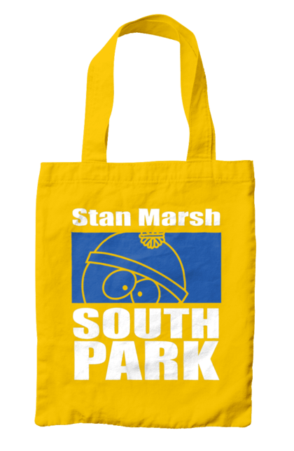 Bag with prints South Park Stan Marsh. Cartoon series, south park, stan, stan marsh. 2070702