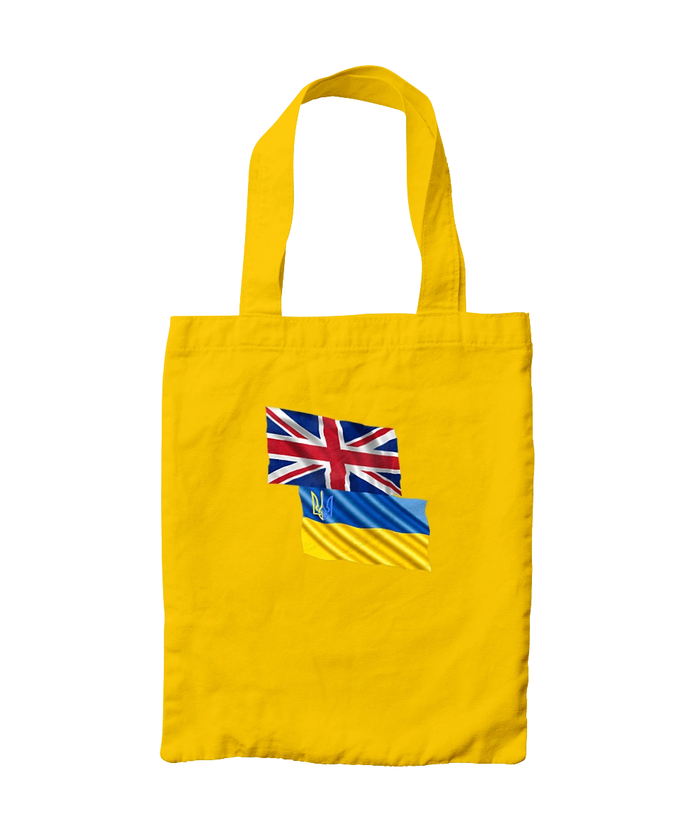 Flag United Kingdom, Flag Ukraine, Support Ukraine