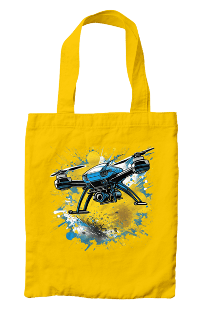 Сумка з принтом "Дрон". Дрон, зсу, символ україни, україна, фпв дрон. 2070702