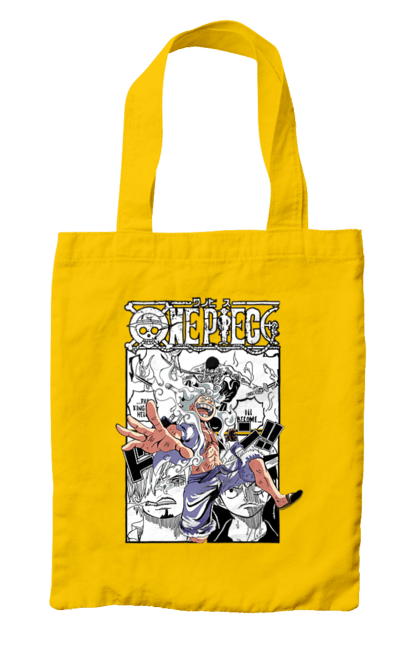 Bag with prints One Piece Luffy. Anime, luffy, manga, monkey de luffy, one piece, pirates. 2070702