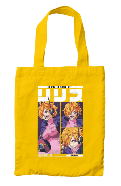 Bag with prints One Piece Lilith. Anime, lilith, manga, one piece, one piece, punk-02, vegapunk. 2070702