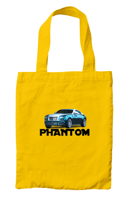 Сумка з принтом "Ролс ройс". Авто, автомобіль, люкс клас, ролс ройс, седан, фантом. 2070702