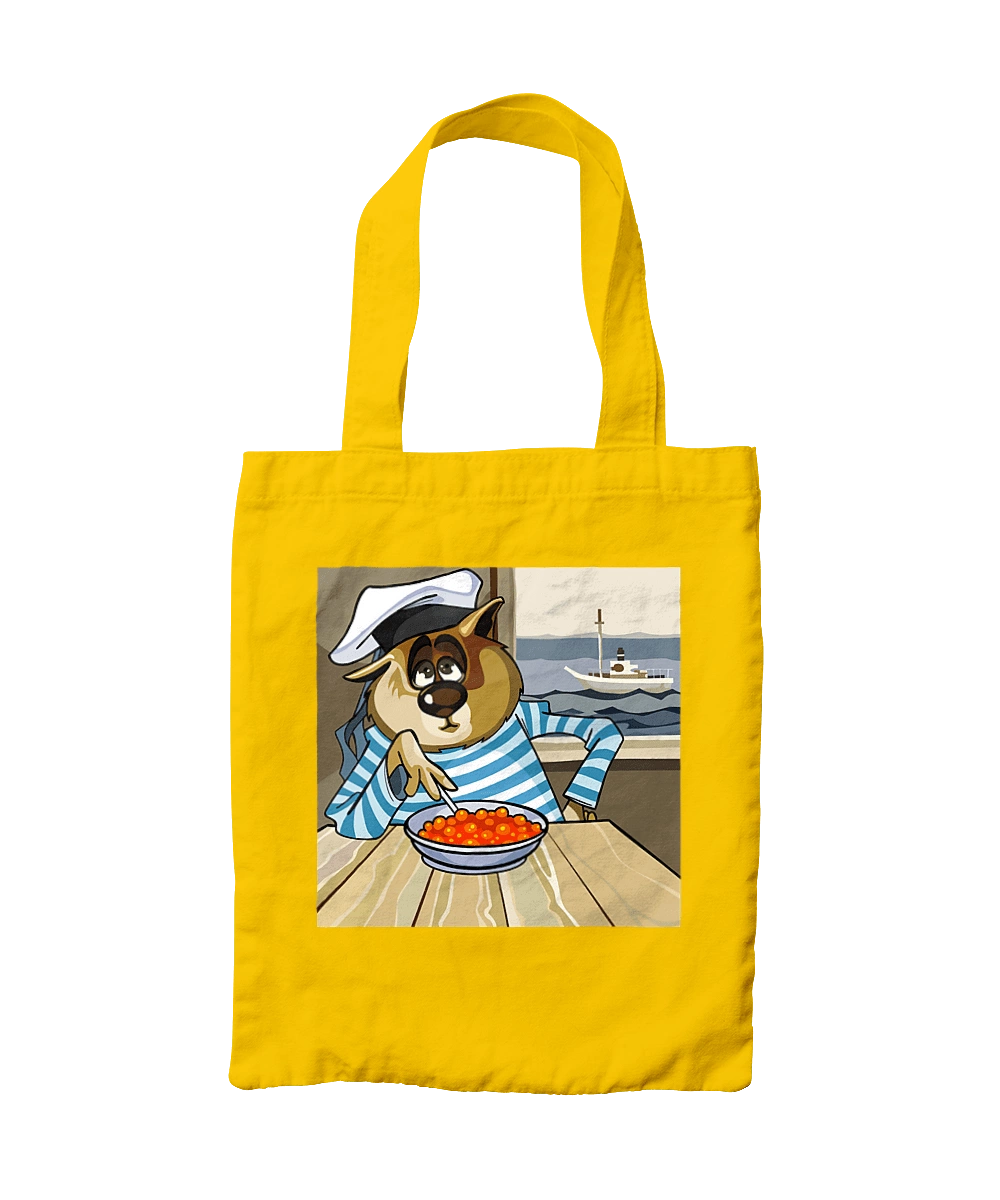 Cat Sailor, On The Ship Eats Red Caviar