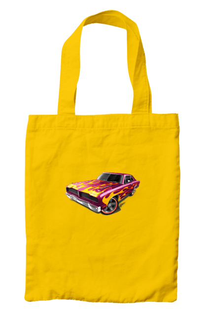 Сумка с принтом Кастом автомобиль. Airbrushing, auto, by custom, car, fire, flame, machine, tuning. 2070702