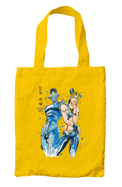 Сумка з принтом "ДжоДжо Джолін Кудзе". Jojo, jojo’s bizarre adventure, jolyne cujoh, аніме, джоджо, джолін кудзе, манга, неймовірні пригоди джоджо. 2070702