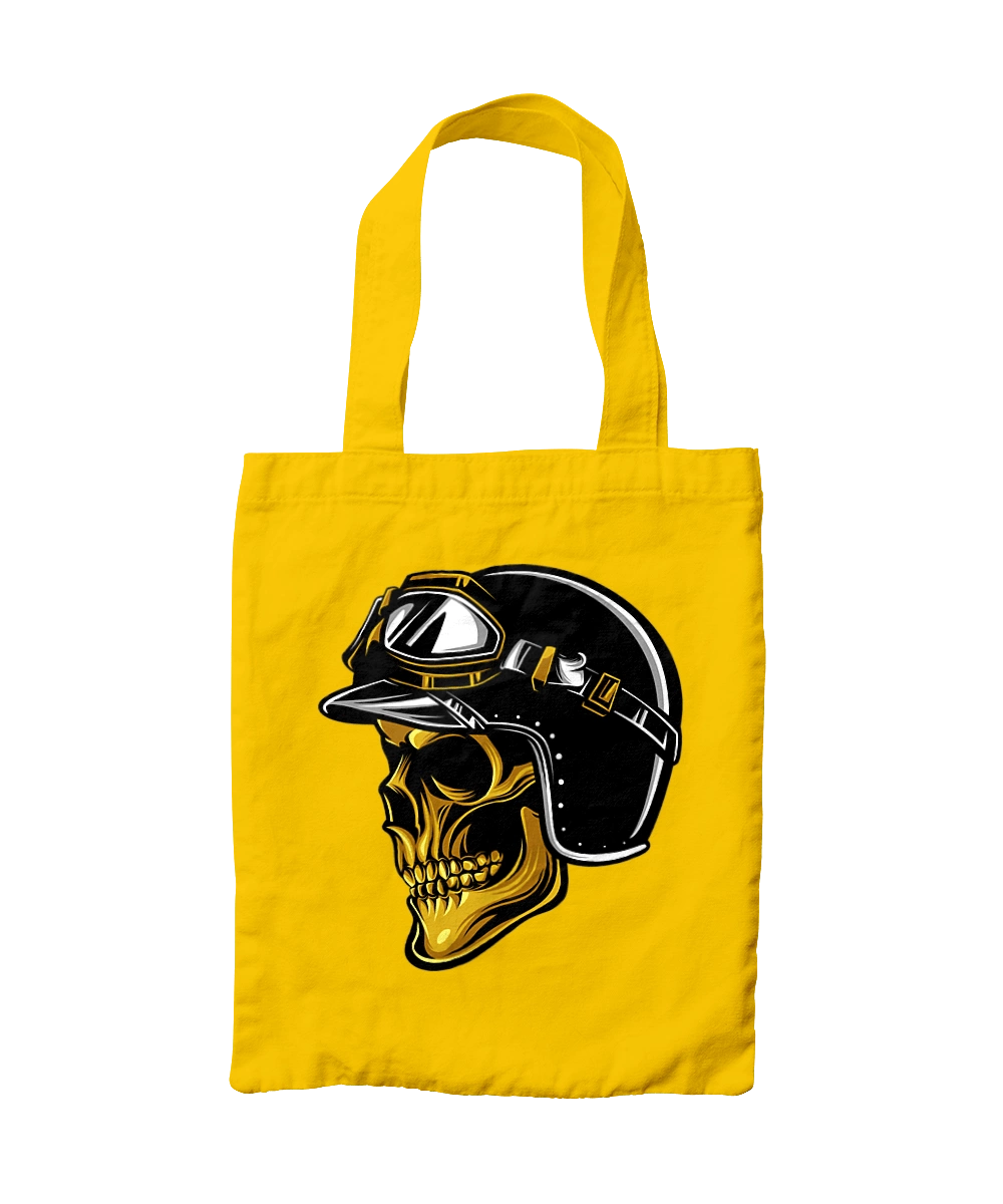 Череп в мотошоломі