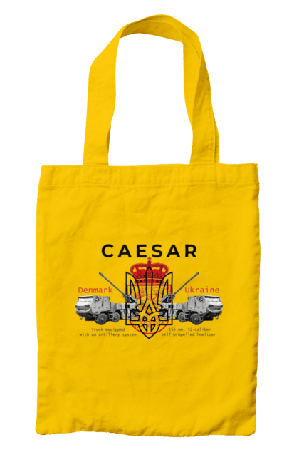 Сумка з принтом "Caesar". Caesar, himars, залужний, зброя. 2070702