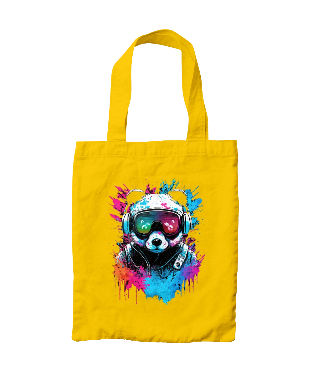 Панда в VR шлеме