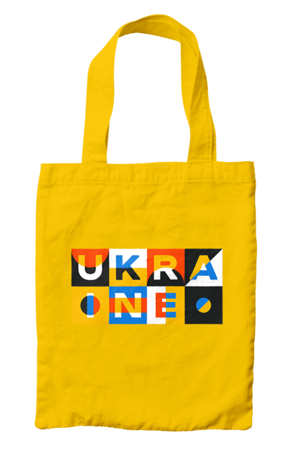 Сумка з принтом "Україна". Напис україна, символ україни, текст україна, україна. 2070702