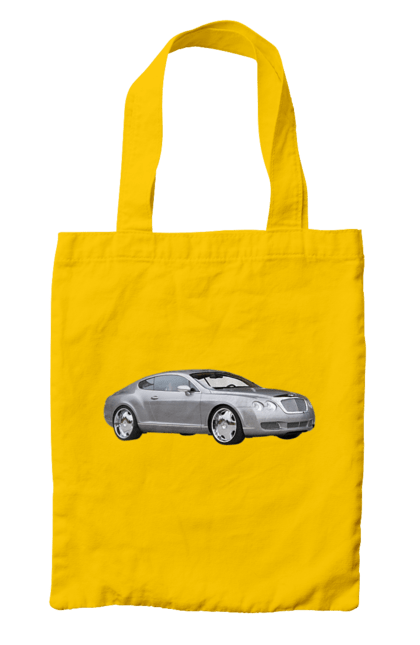 Сумка з принтом "Авто". Авто, автомобиль, дорогий автомобіль, сірий автомобіль, стильний автомобіль. 2070702