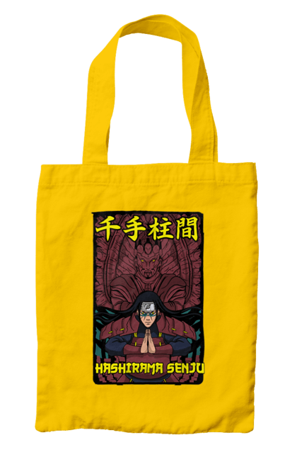 Bag with prints Naruto Hashirama. Anime, character, hashirama, hashirama senju, hokage, manga, naruto, ninja, tv series. 2070702