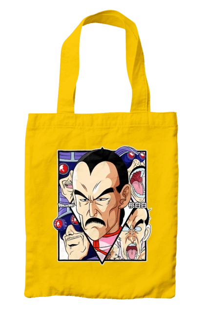 Сумка з принтом "Перли дракона Тао Пай Пай". Anime, dragon ball, manga, mercenary tao, tao pai pai, аніме, вегета, гоку, манга, тао пай пай. 2070702