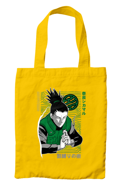 Сумка с принтом Шикамару. Naruto, shikamaru, shikamaru nara, аниме, манга, наруто, шикамару, шикамару нара. 2070702