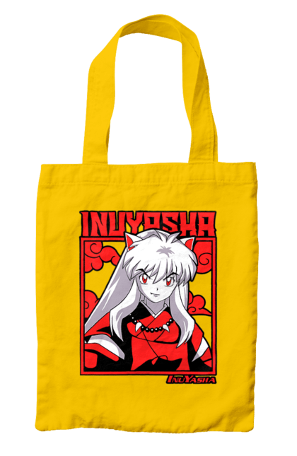 Сумка з принтом "Inuyasha". Anime, inuyasha, manga, rumiko takahashi, аніме, демон охоронець, манга, руміко такахасі. 2070702