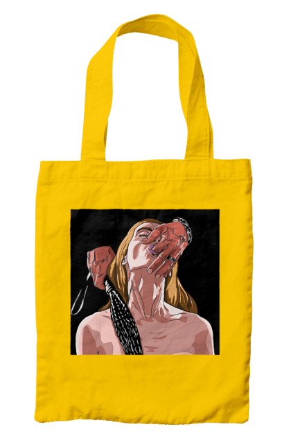 Сумка з принтом "Дівчина У Полоні Чоловіка З Батогами". Батіг, пристрасть, смоктати. 2070702